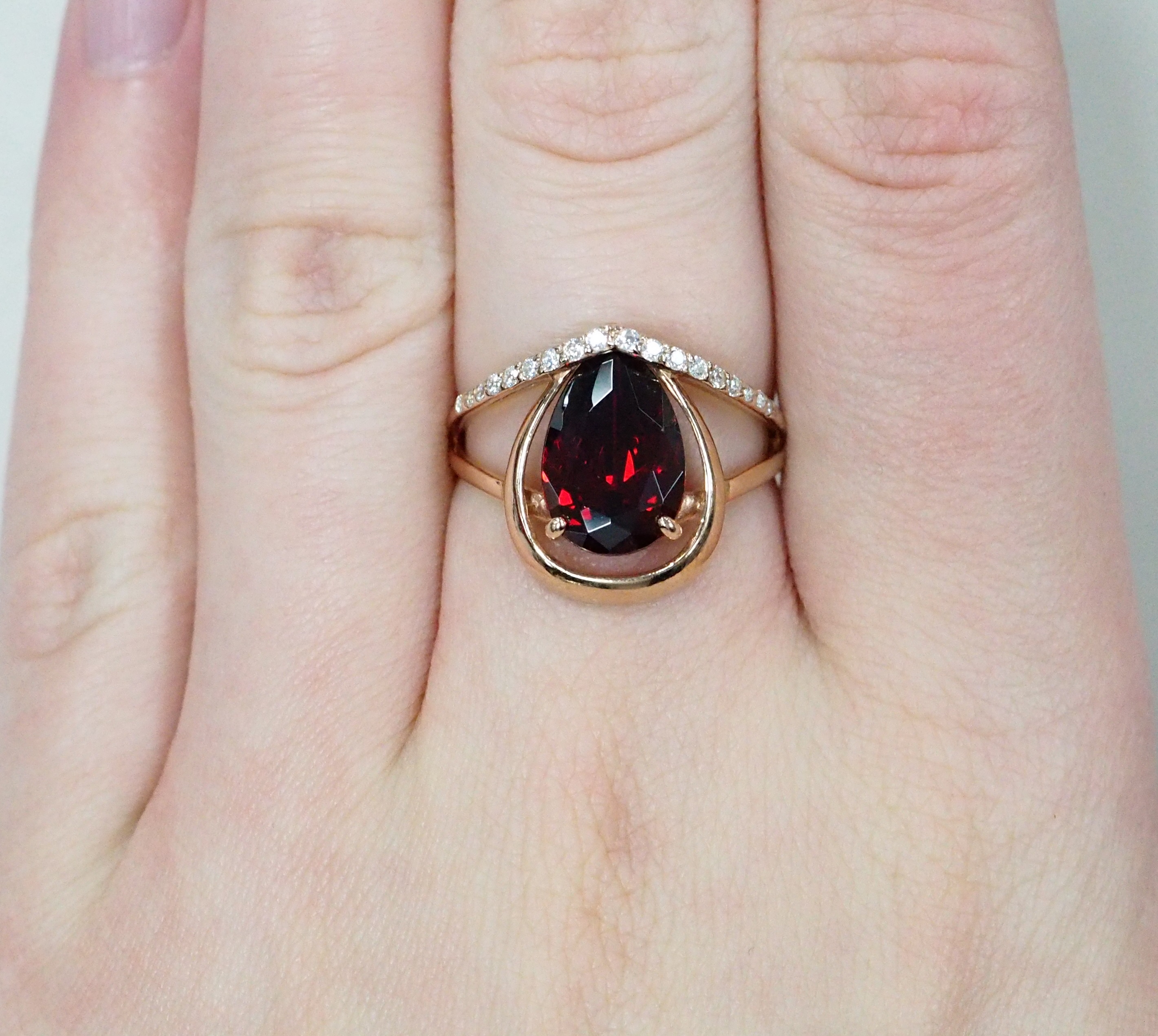 Серебряное кольцо с кварцем